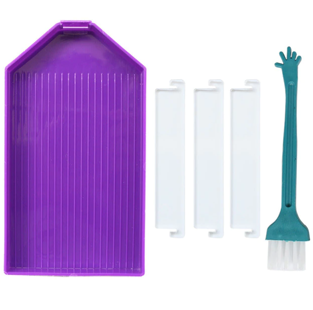 XL Schudbak met kwast